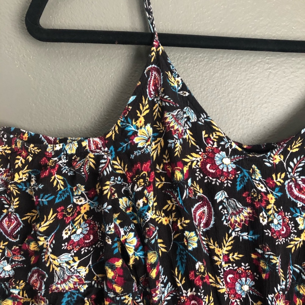 FLORAL PRINT ROMPER - Picture 3 of 4